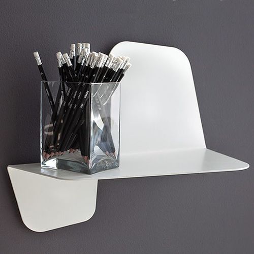 Estantería de pared - FLAP MENSOLA - MEME DESIGN - contemporánea / de acero / blanca