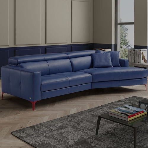 Sofá contemporáneo - MATT1 - egoitaliano - de cuero / reclinable / con reposacabezas
