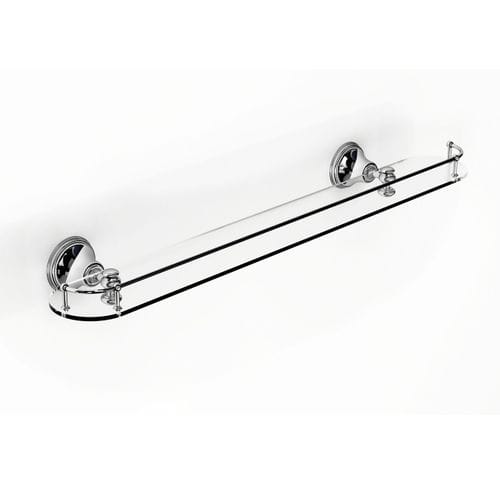 Estantería de pared - LI10 - IBB INDUSTRIE BONOMI - clásica / de metal cromado / de vidrio