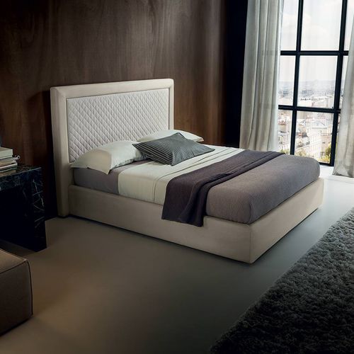 Cama de matrimonio - JERRY - Felis s.r.l. unipersonale - individual / contemporánea / con cabecero