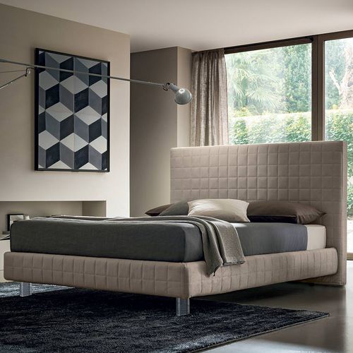Cama de matrimonio - RONNY - Felis s.r.l. unipersonale - individual / contemporánea / con cabecero