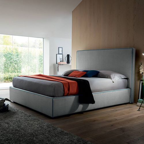 Cama de matrimonio - CHARLES - Felis s.r.l. unipersonale - individual / contemporánea / con cabecero