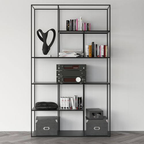 Estantería contemporánea - A-SYMETRIC - take me HOME. - de acero con