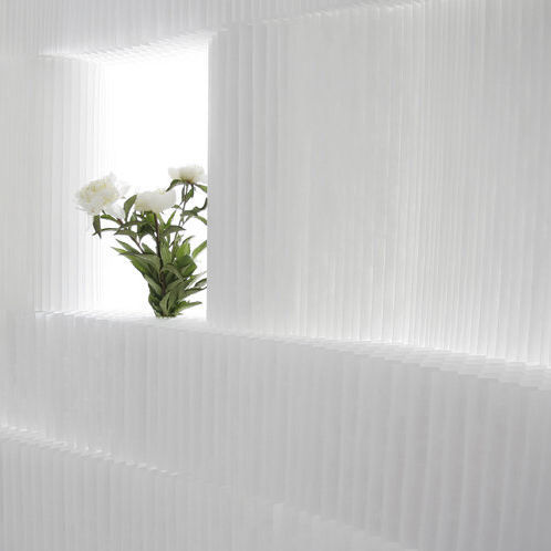 Separador de espacios de textil - MOLO SOFTWALL - Okko Design AB - de papel / para el sector profesional / de interior