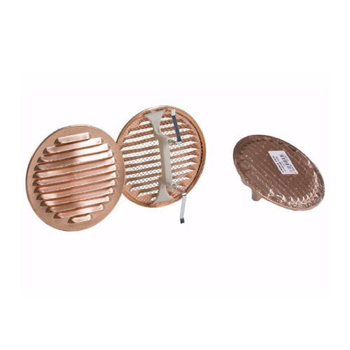 Rejilla de ventilación de cobre - UNI03-6427RB - DAKOTA - redonda