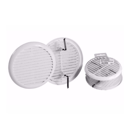 Rejilla de ventilación de ABS - UNI09-6213ABS - DAKOTA - rectangular / redonda / blanca