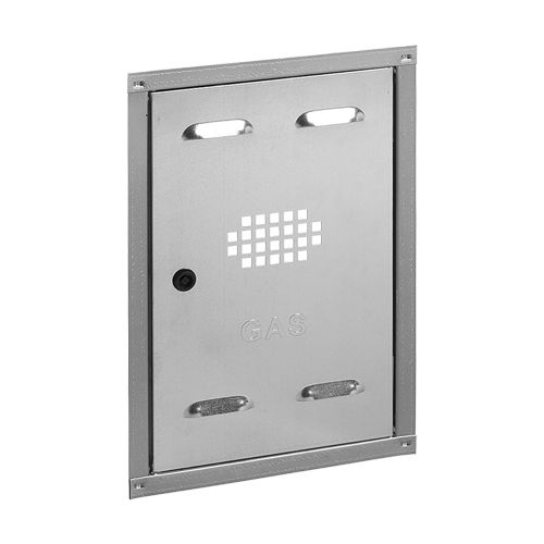 Trampilla de inspección para medidor de gas - ZIN23 series - DAKOTA - para muro / rectangular / de metal