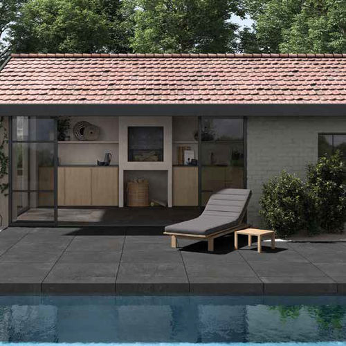 Baldosa de exterior - SKE 2.0 : NUIT 2.0 - Kronos ceramiche - de pared