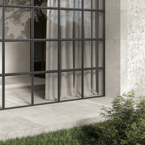 Baldosa de exterior - LE REVERSE : OPAL CARVED - Kronos ceramiche - de