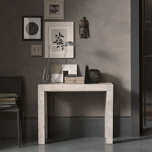 Consola contemporánea - COMBI - altacom italia - de aluminio / de melamina / con base de madera