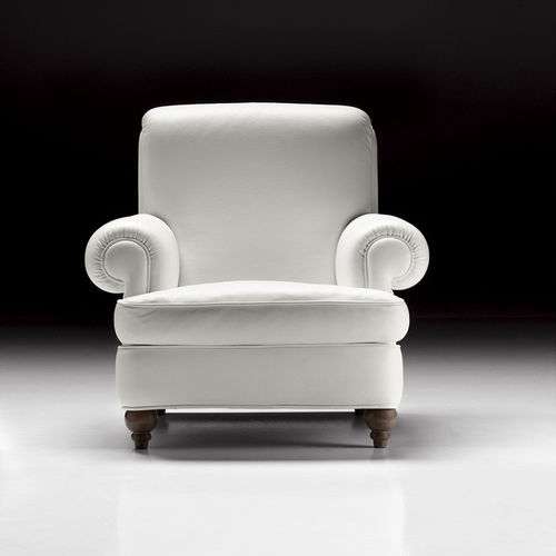 Sillón contemporáneo - DOGE - PINTON SAS - de cuero / de tejido