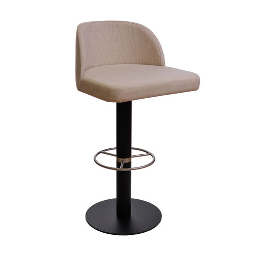 Silla de bar contemporánea - COMO BST - Sedja - de interior / de tejido / tapizada