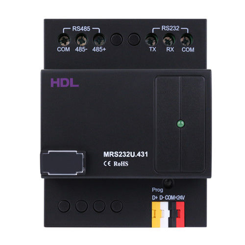 Módulo de interfaz pasarela - HDL-MRS232U.431 - HDL Automation Co., Ltd - en riel DIN / RS232 / RS485