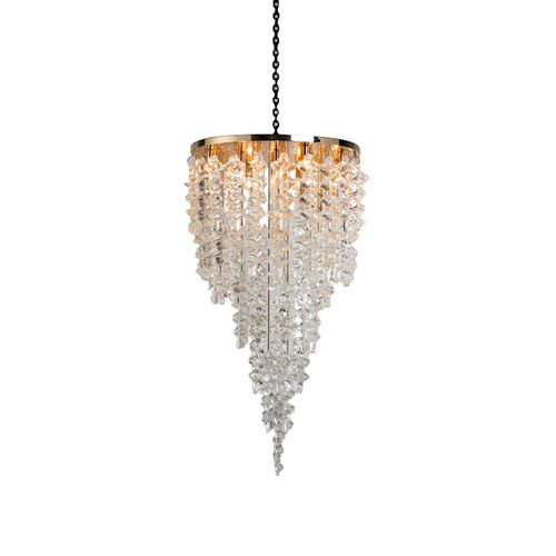 Lámpara araña de estilo veneciano - WM2122 BRUTALE - Alan Mizrahi Lighting - de vidrio / para el sector profesional / cascada