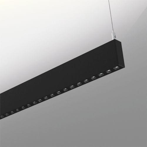 Luminaria suspendida - ORIS SLIM PRO D/I LOW GLARE - Brilumen - LED / lineal / IP40