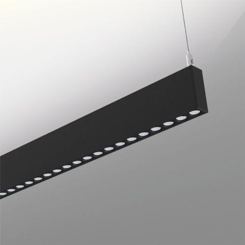 Luminaria suspendida - ORIS SLIM PRO D/I LENS - Brilumen - LED / lineal / IP40