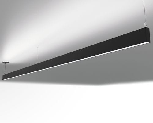 Luminaria suspendida - ORIS SLIM PRO D/I OPAL - Brilumen - LED / lineal / IP40
