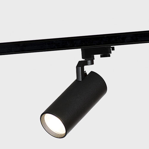 Iluminación de carril LED - SPAR 24W - Brilumen - cilíndrica / de aluminio / para comercio