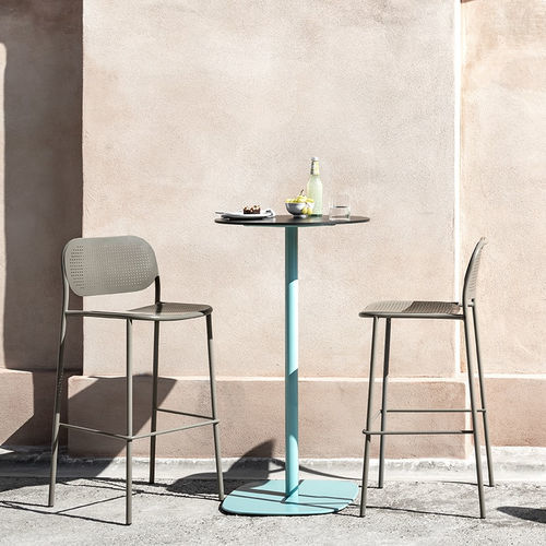 Silla de bar contemporánea - METIS DOT 0174 - Traba' - de interior / de exterior / de metal pintado