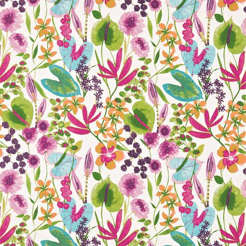 Tela de tapicería - NALINA : HAMA120331 - Harlequin - para cortinas / para estor enrollable / de flores