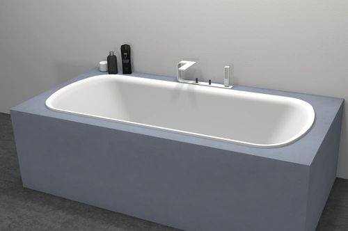 Bañera ovalada - Emma - WATERGAME COMPANY - para vivienda / de uso profesional / de composite