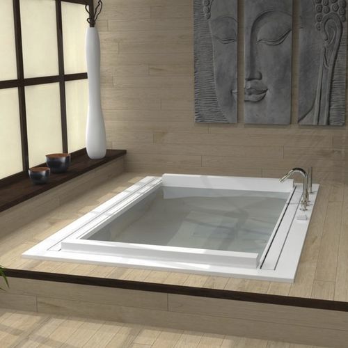Bañera para vivienda - Lotus - WATERGAME COMPANY - de uso profesional / de composite / contemporánea