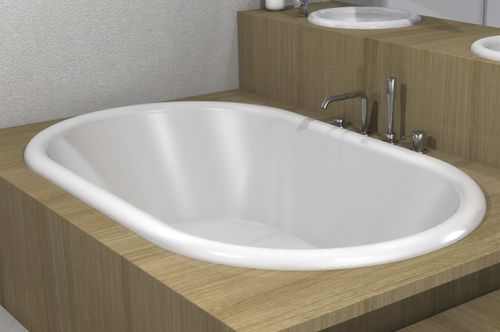 Bañera ovalada - Belgravia - WATERGAME COMPANY - para vivienda / de uso profesional / de composite