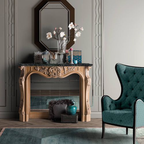 Marco para chimenea de estilo - 00Z26 - Prestige srl unipersonale - de