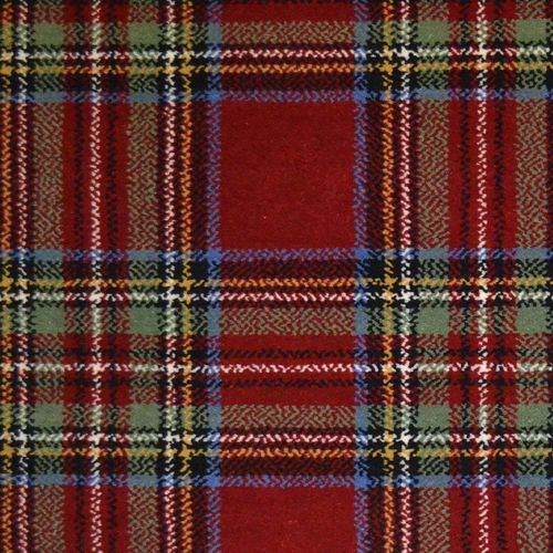Moqueta tejida - STEWART ROYAL TARTAN  - STEVENS AND GRAHAM - de lana / de nailon / para el sector servicios