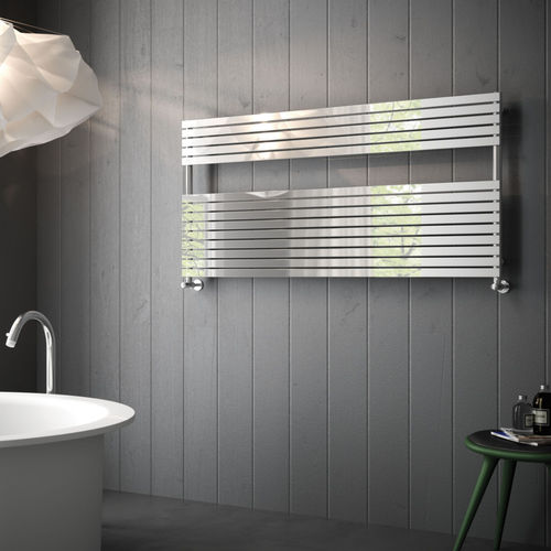Radiador toallero de agua caliente - FUJIKO - CORDIVARI DESIGN - 501 w...750 w / 0...500 w / de diseño minimalista