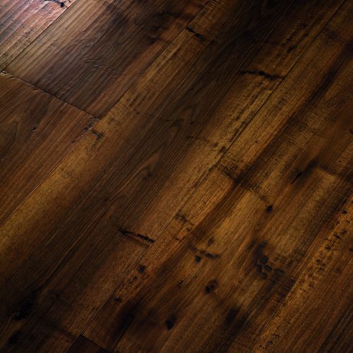 Parquet multicapa - CA' DIEDO - FOGLIE D'ORO BY LATIFOGLIA - de nogal / cubierta de barco / barnizado
