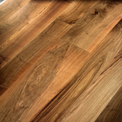 Parquet multicapa - CA' DIEDO SOFT - FOGLIE D'ORO BY LATIFOGLIA - de nogal / cubierta de barco / pulido