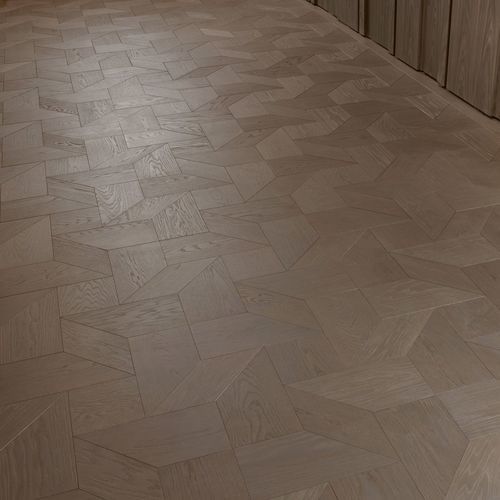 Parquet multicapa - DESIGN TRICOT - FOGLIE D'ORO BY LATIFOGLIA - de roble / de nogal / de nogal americano