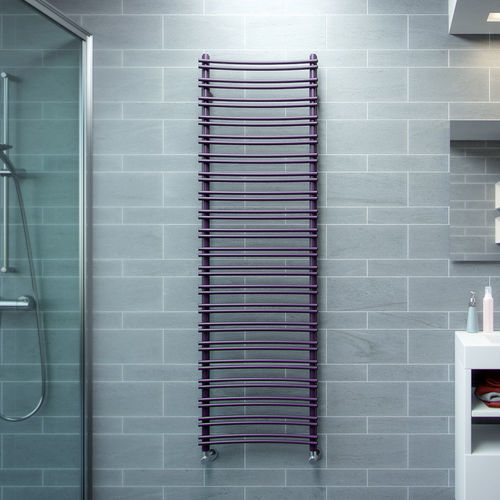 Radiador toallero de agua caliente - TWICE V - GRAZIANO RADIATORS - eléctrico / 0...500 w / 501 w...750 w