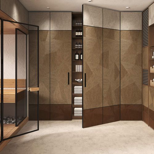 Panel decorativo para interiores - TANSU WOOD - Tecnografica Italian Wallcoverings - de pared / de revestimiento / ligero