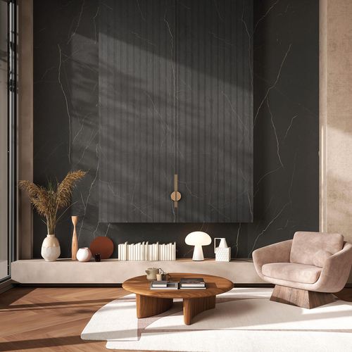 Panel decorativo para interiores - COFFE BROWN - Tecnografica Italian Wallcoverings - de pared / de revestimiento / ligero