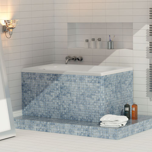 Bañera de fibra acrílica - AGADIR - THERMO DESIGN - hidromasaje / de hidromasaje / blanca
