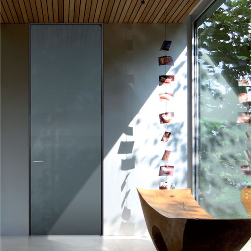 Puerta de interior - HINGE FRAMED DOUBLE - CARVART - de vidrio / de