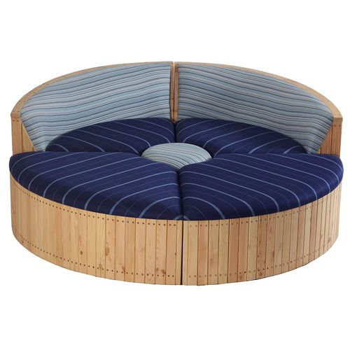 Sofá redondo - ODDĚLI : ODD-BLU - ALANKARAM - contemporáneo / para