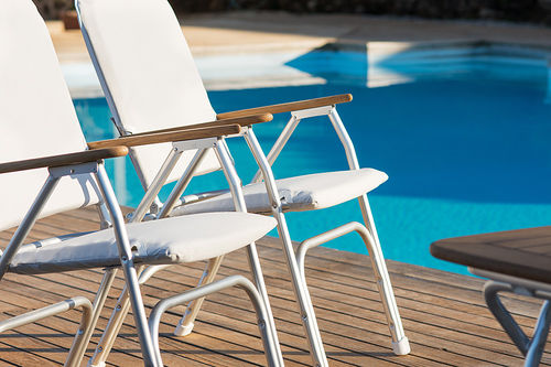 Silla contemporánea - V100W - Forma Marine - de tejido / de poliéster