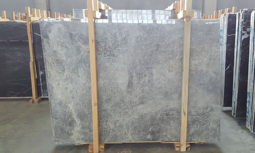Placa de piedra de mármol - TUNDRA : 78 - Ionic Stone - para suelo / de pared / pulida