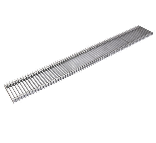 Rejilla de drenaje de acero galvanizado - QUERSTAB 20X3 - Richard Brink GmbH & Co KG - acero inoxidable / para espacio público / para zonas verdes