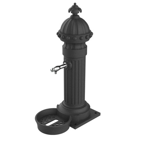 Fuente de agua de exterior - BARC.ROMÁNTICA - Grup Fabregas - de hierro fundido / para espacio público