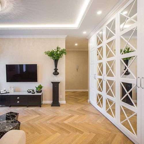 Parquet macizo - ROYAL - Frevini studio - de roble / espina de pescado / aceitado