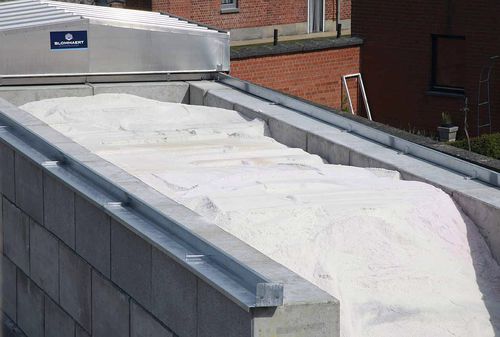 Tejado de aluminio - SALT STORAGE - Blommaert - deslizante / retráctil
