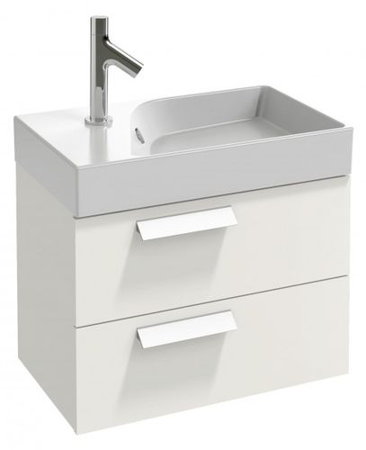 Mueble de lavabo suspendido - EB1300 - JACOB DELAFON - de madera / de melamina / contemporáneo