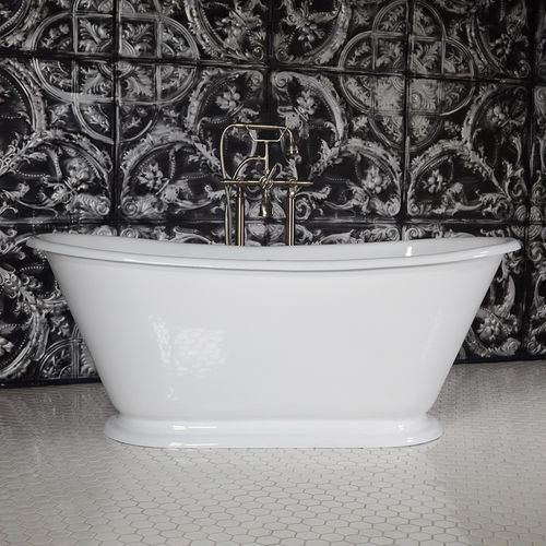 Bañera ovalada THE GIGIWHITE60 Penhaglion independiente / de