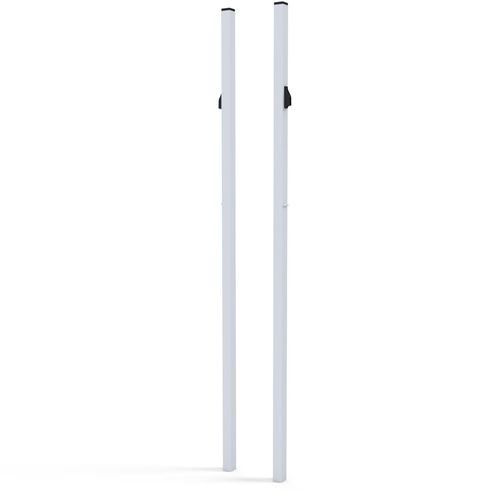 Poste de bádminton para sellar - S27020 - SODEX SPORT - de acero / blanco / con tratamiento de pintura termolacada