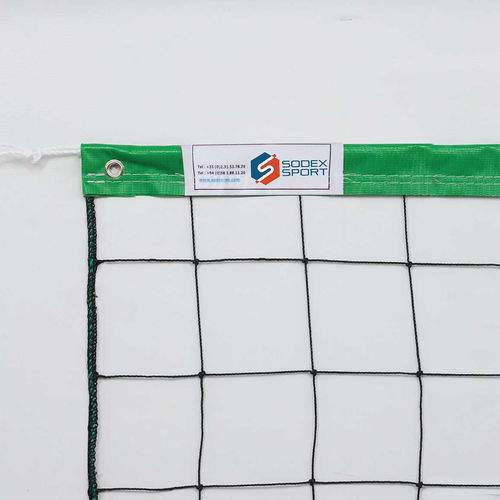 Red de voleibol de PEAD - S32820 - SODEX SPORT - negra / 2 mm / de competición