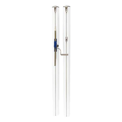 Poste de tenis para sellar - S25233 - SODEX SPORT - de aluminio / blanco / con tratamiento de pintura termolacada
